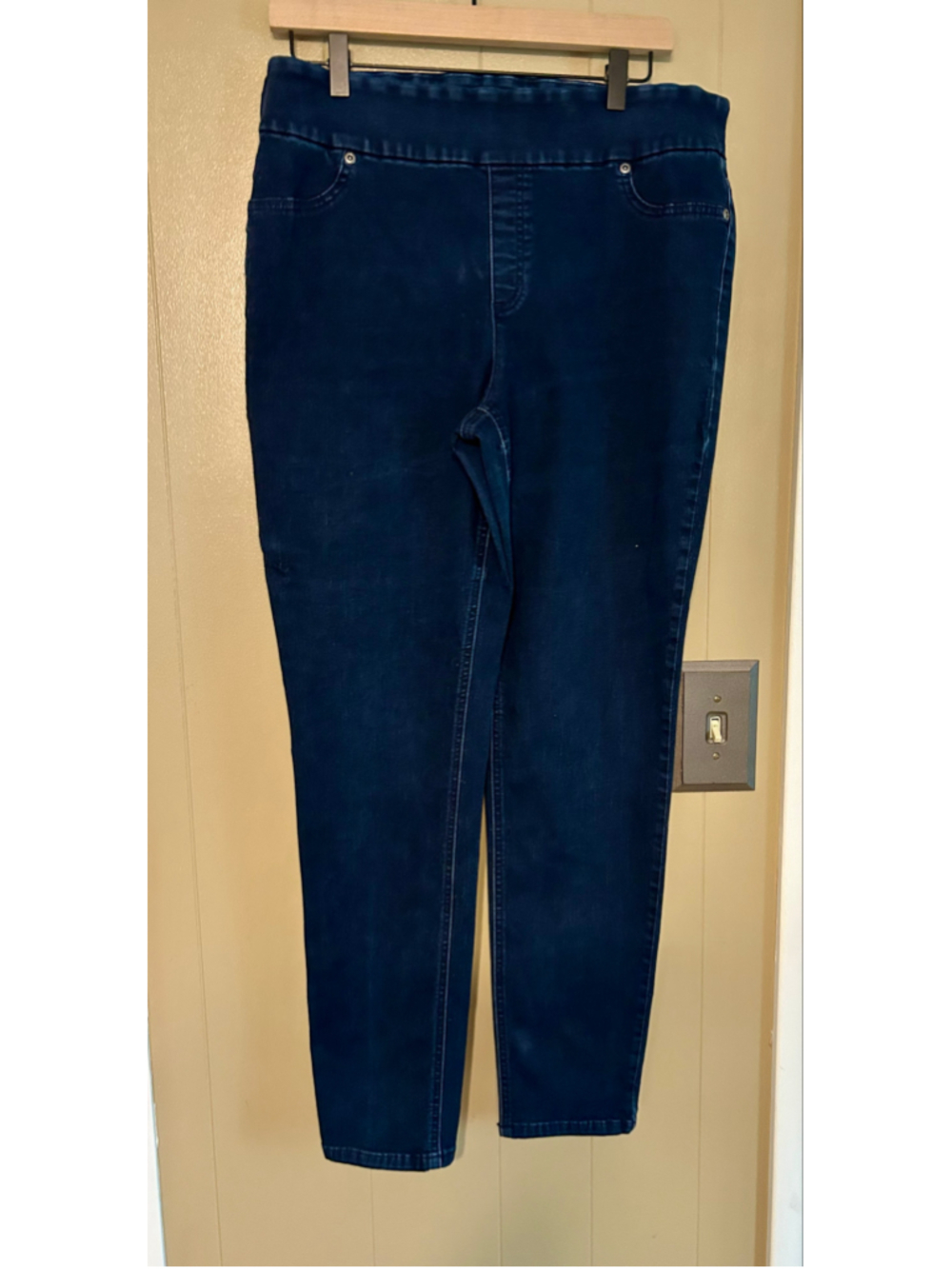 Chico's Women’s Perfect Stretch Nicky Skinny Jeggings Size 2R (Large) Denim